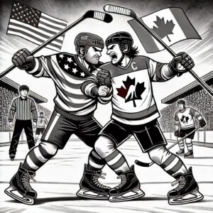 Canada Beats US in Politically Intense Hockey Game - ESL Frog