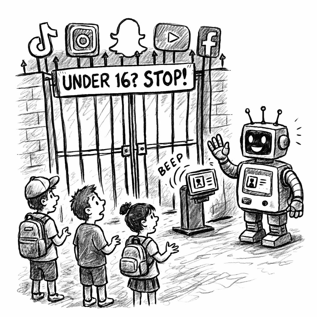 Australia Bans Social Media for Children